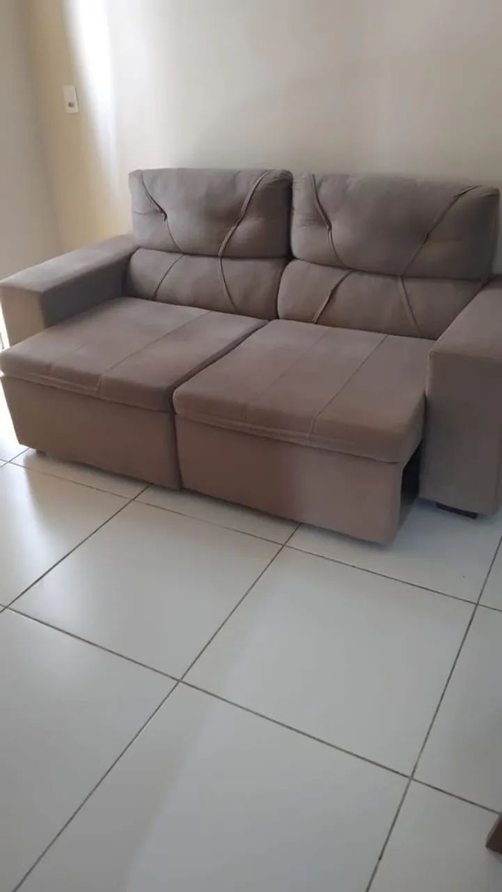 Sofá novo sem marcas de uso