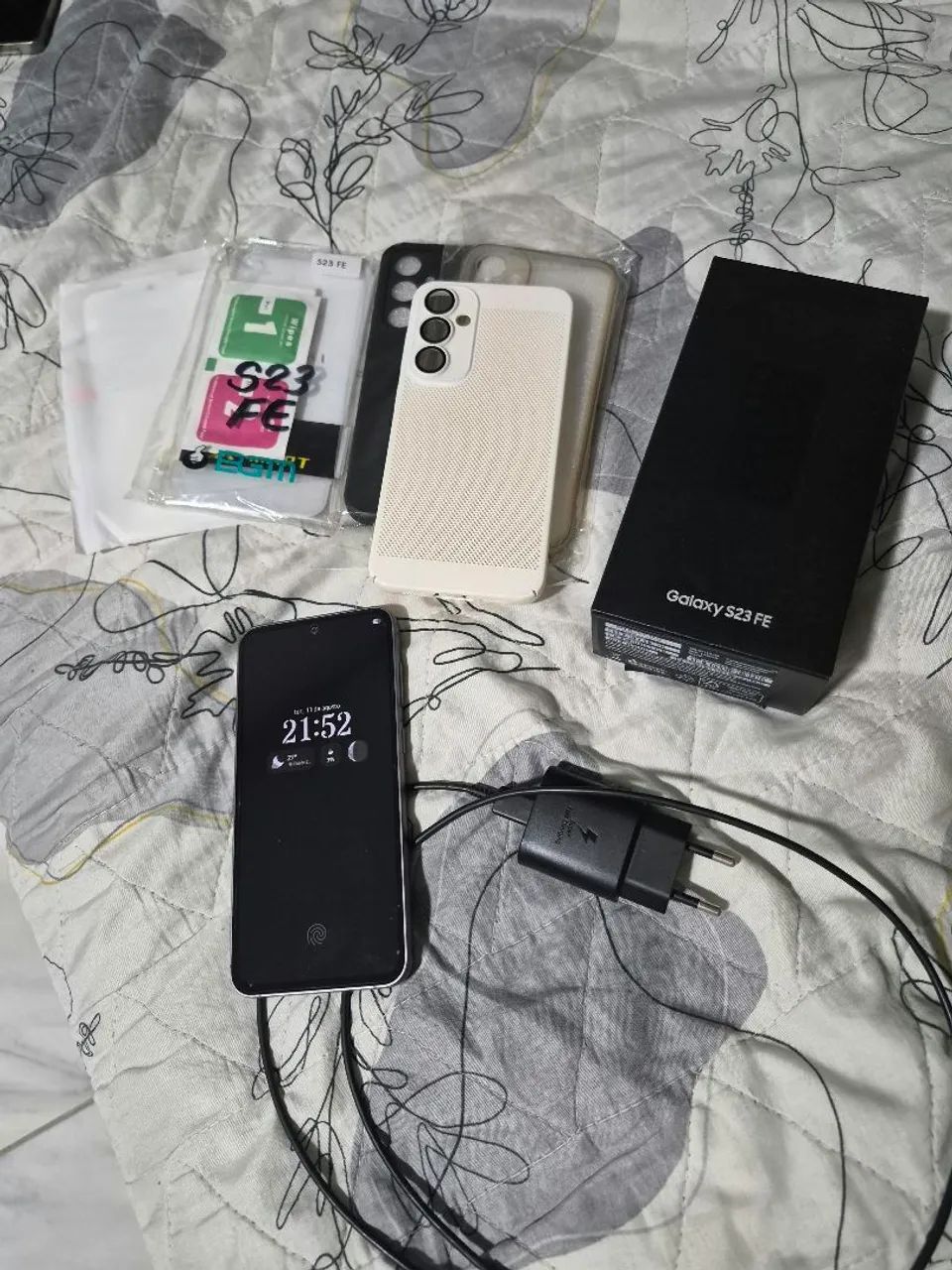 Samsung s23 FE 256gb - Impecável - Com nota fiscal e caixa original