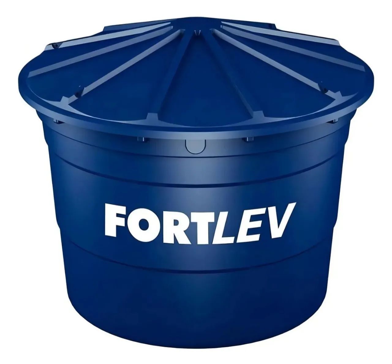 Caixa d'água Fortlev 5000 L Polietileno Azul Armazenamento de Água