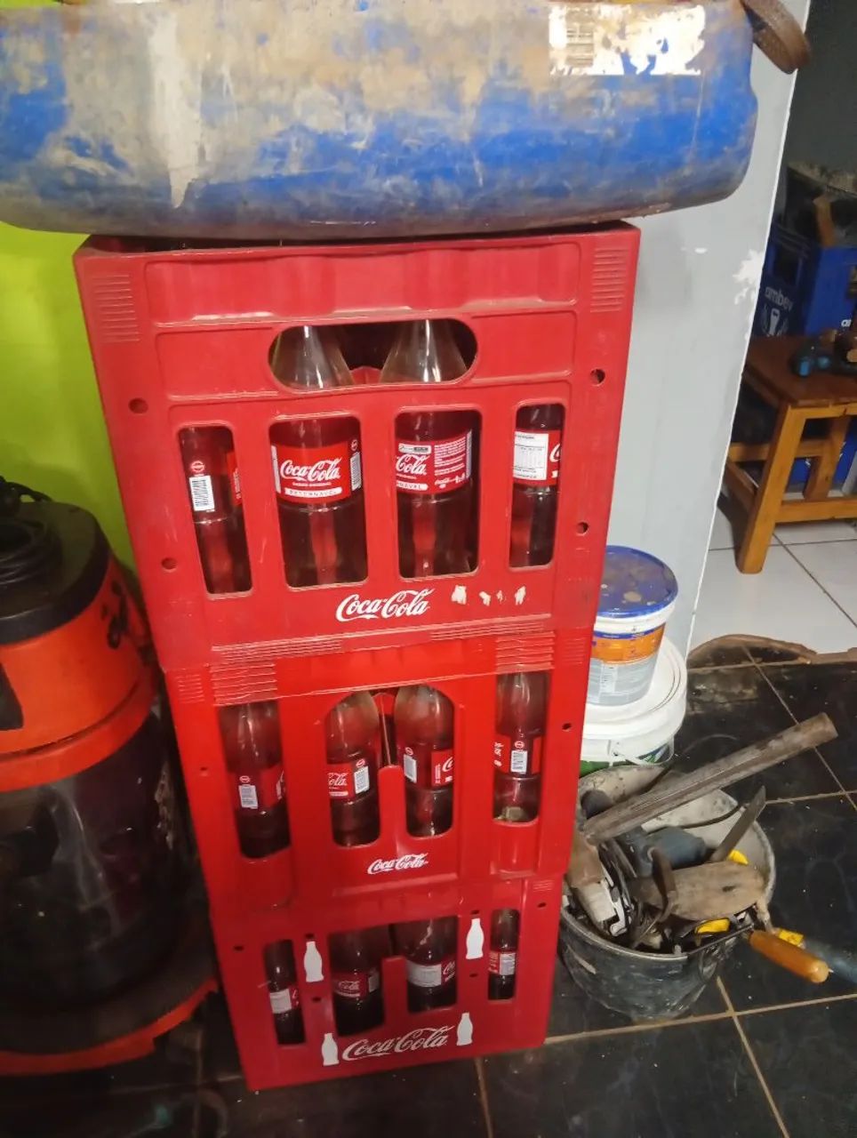 Caixa de coca litro 