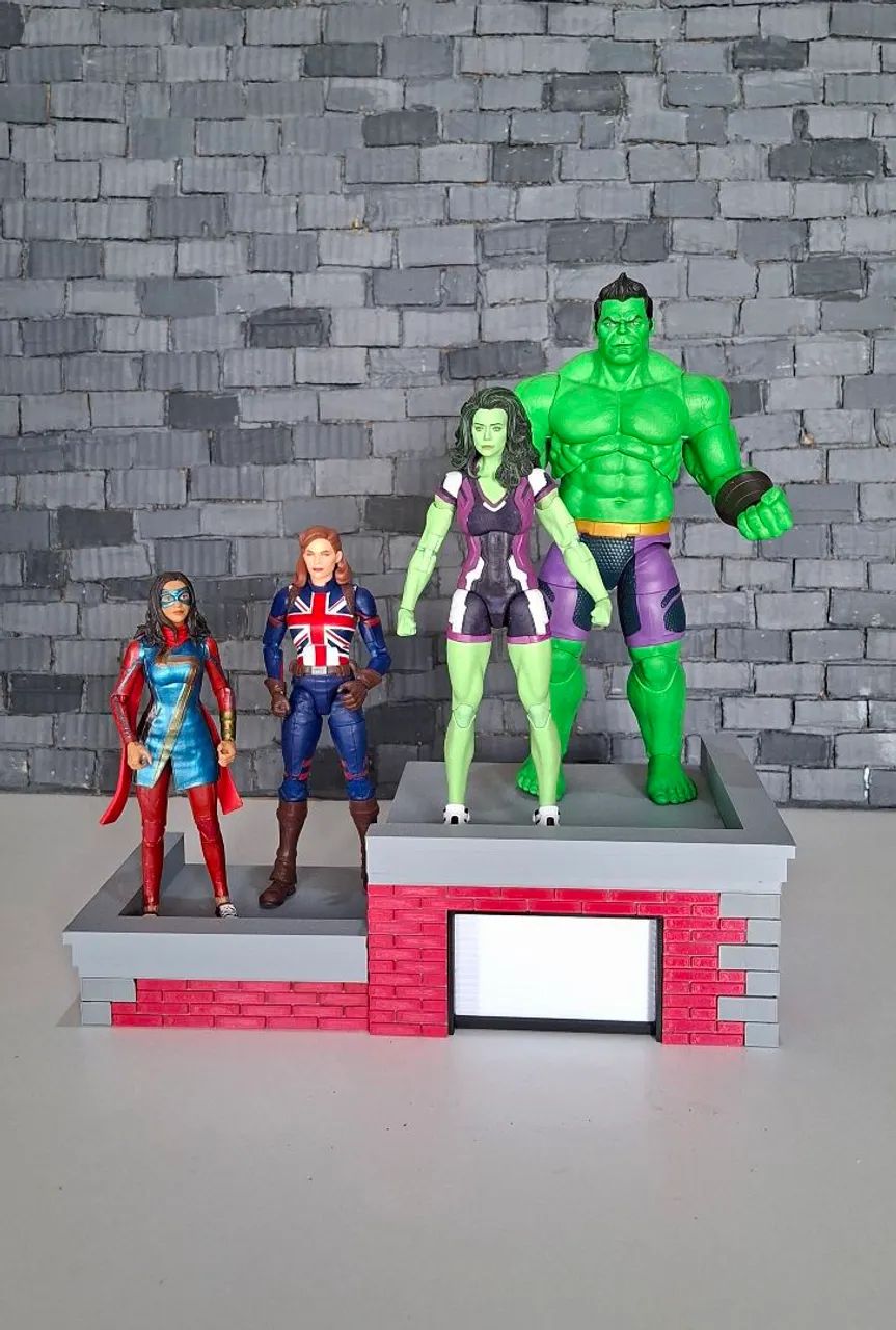 Marvel Legends Diorama Predio parte Média e Pequena - Foto 3
