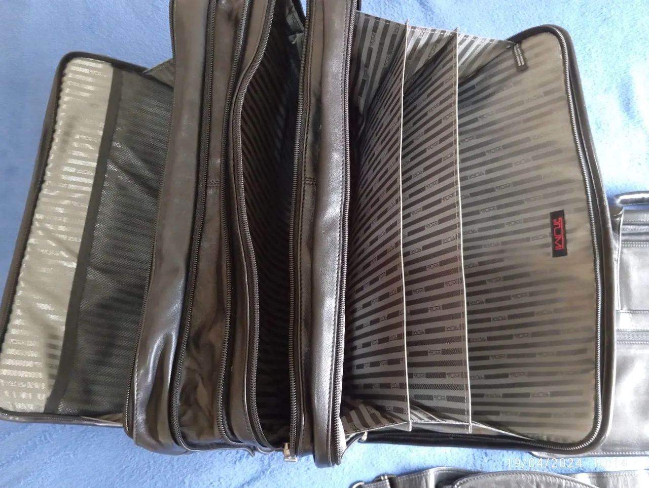 Bolsa executiva de couro legítimo Tumi  - Foto 3