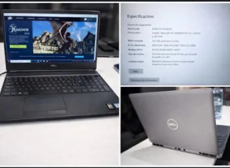 Notebook Dell Workstation Intel Xeon W-10885M -Leia a Descrição desta Máquina!