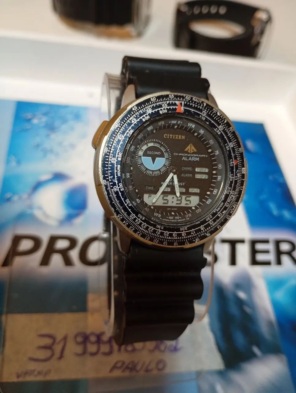 Relógio Citizen Wingmam 8945