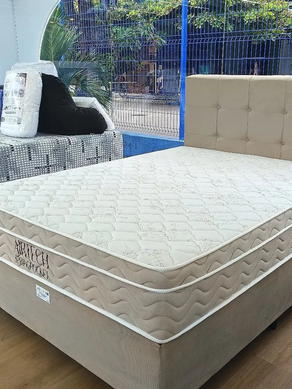 cama completa molas ensacadas Ortobom 