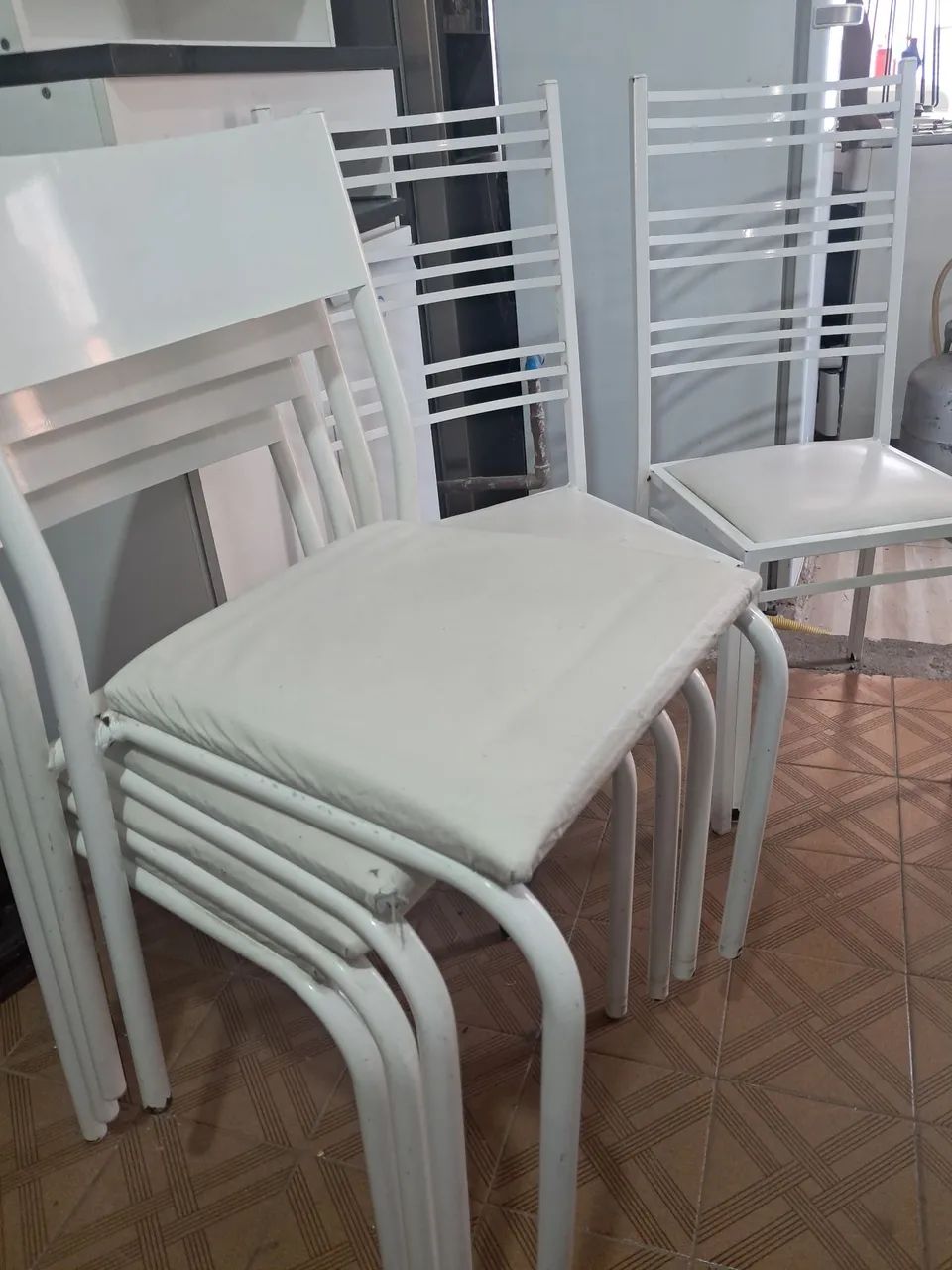 Cadeiras de ferro boa 