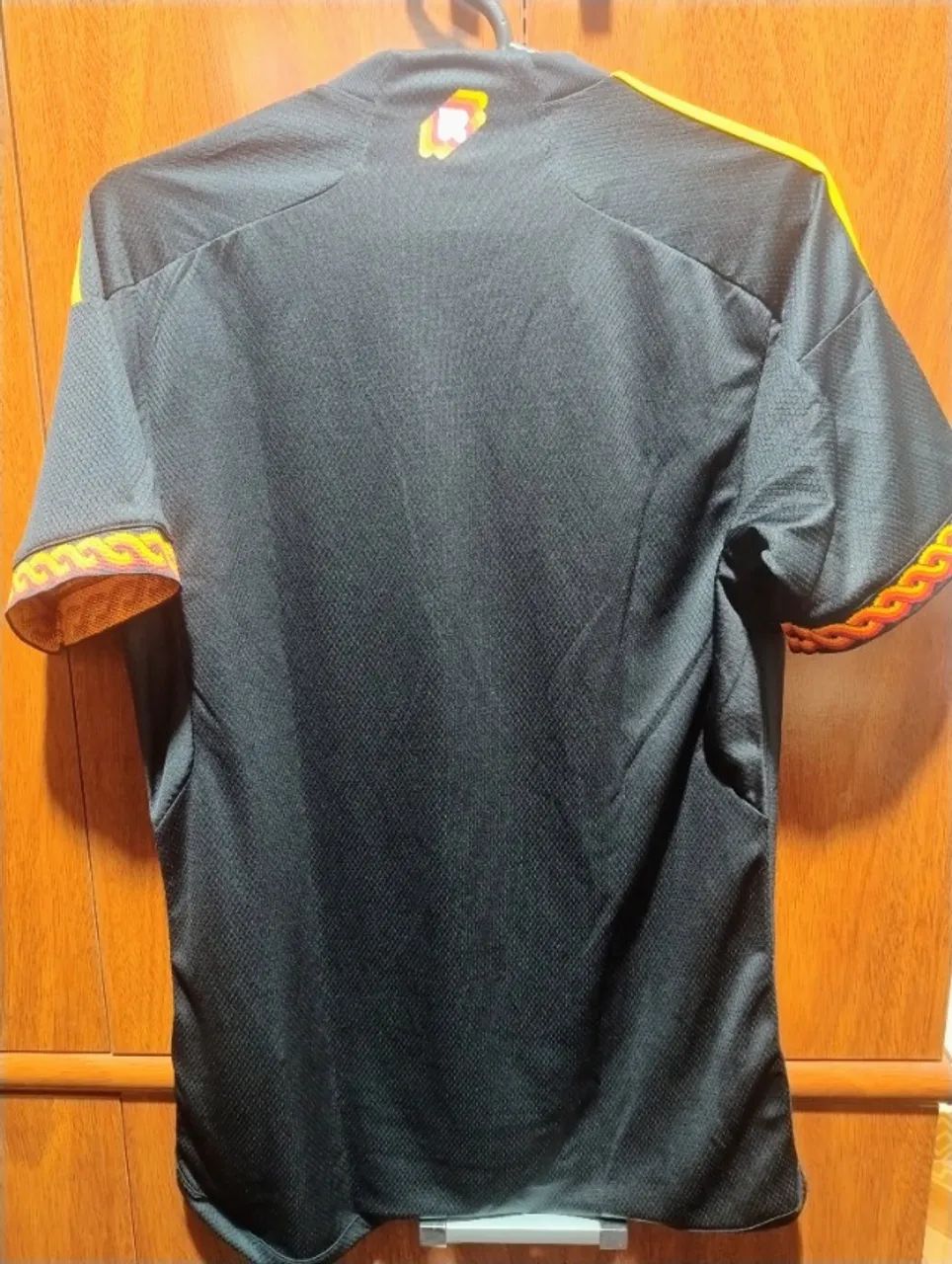 Camisa Roma Third 2023/24 - Preta - Foto 2