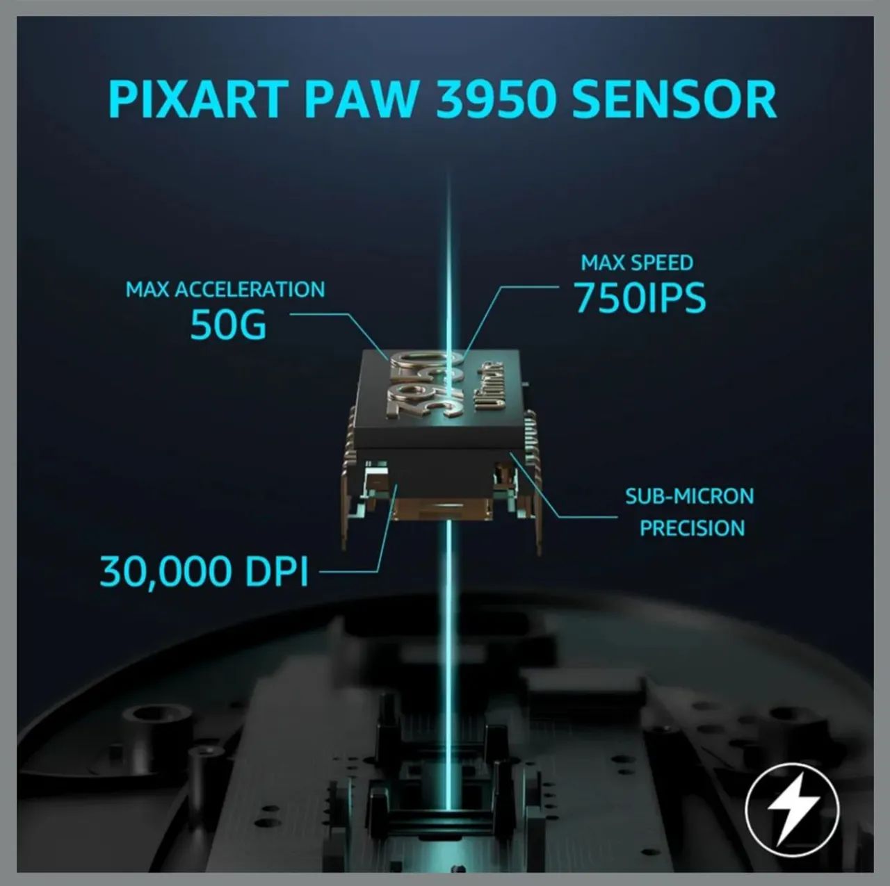 Mouse Gamer Rapoo VT3 Pro Max 8000hz - Foto 2