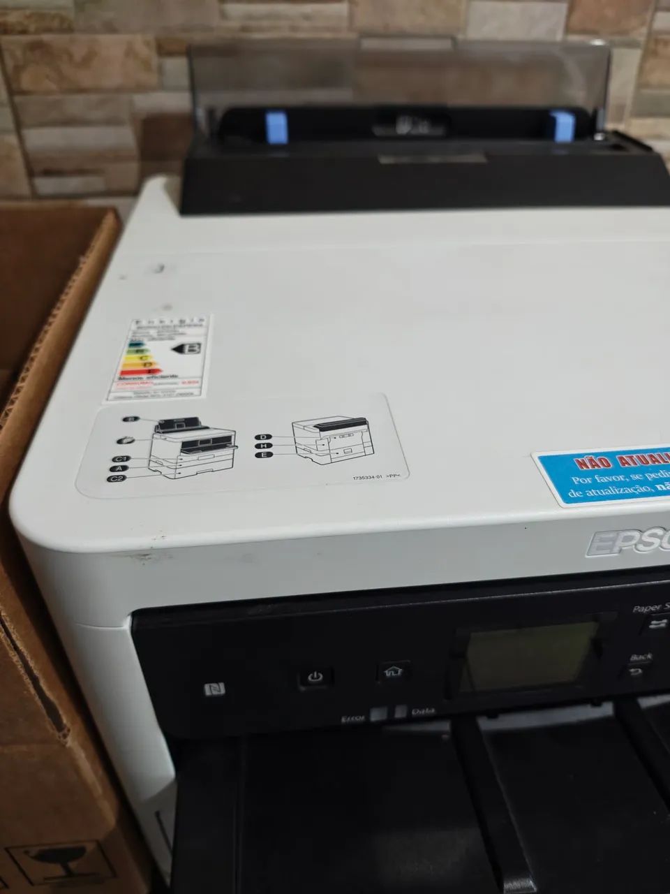 Epson workforce pro wf c5290/ muito bem conservada, sou segundo dono, com bulk ink. - Foto 5