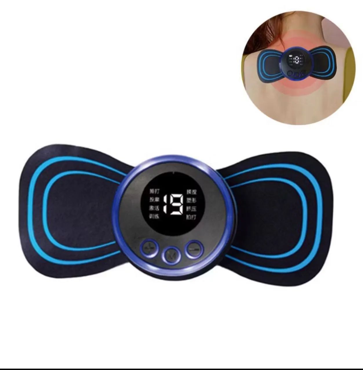 Massageador eletrônico portátil 