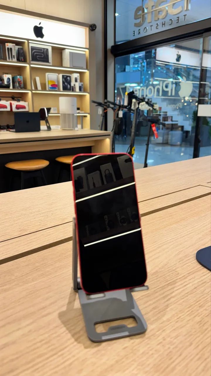iPhone 14 128GB Vermelho - Seminovo  - Foto 2
