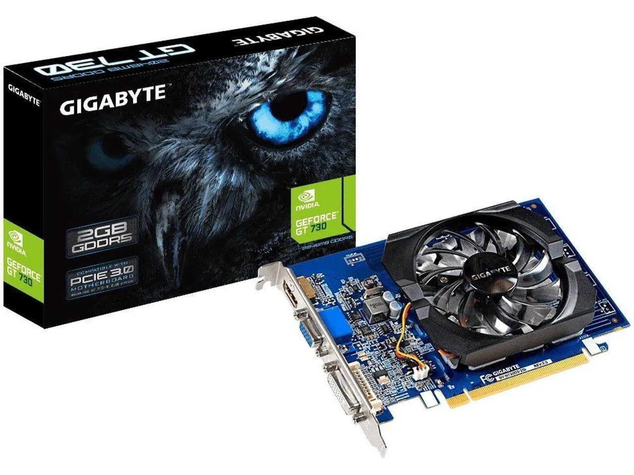Placa de vídeo Gigabyte GT-730 1gb