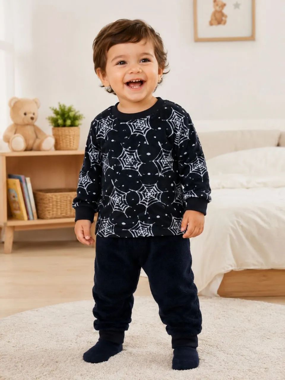?PIJAMA INFANTIL FLEECE QUENTINHO INVERNO?  - Foto 5