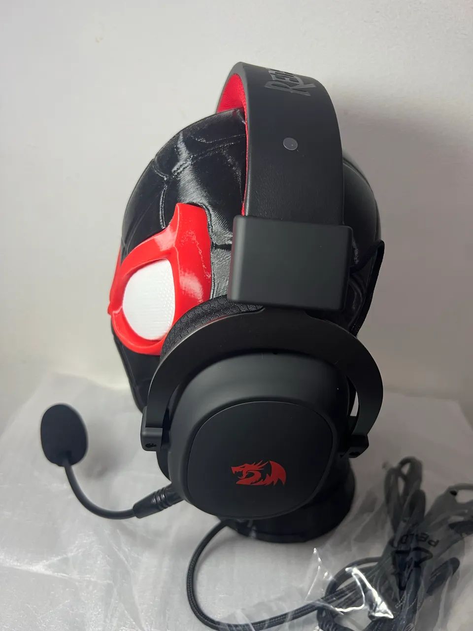 Headset Gamer Redragon Zeus Lite H510-LT 53mm com Microfone - Foto 4