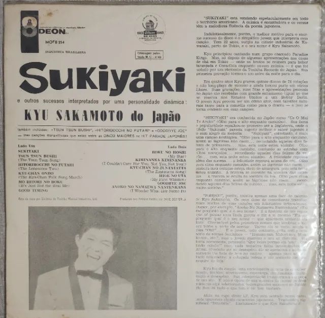 Kiu Sakamoto - Sukiyaki (Lp) - Foto 2