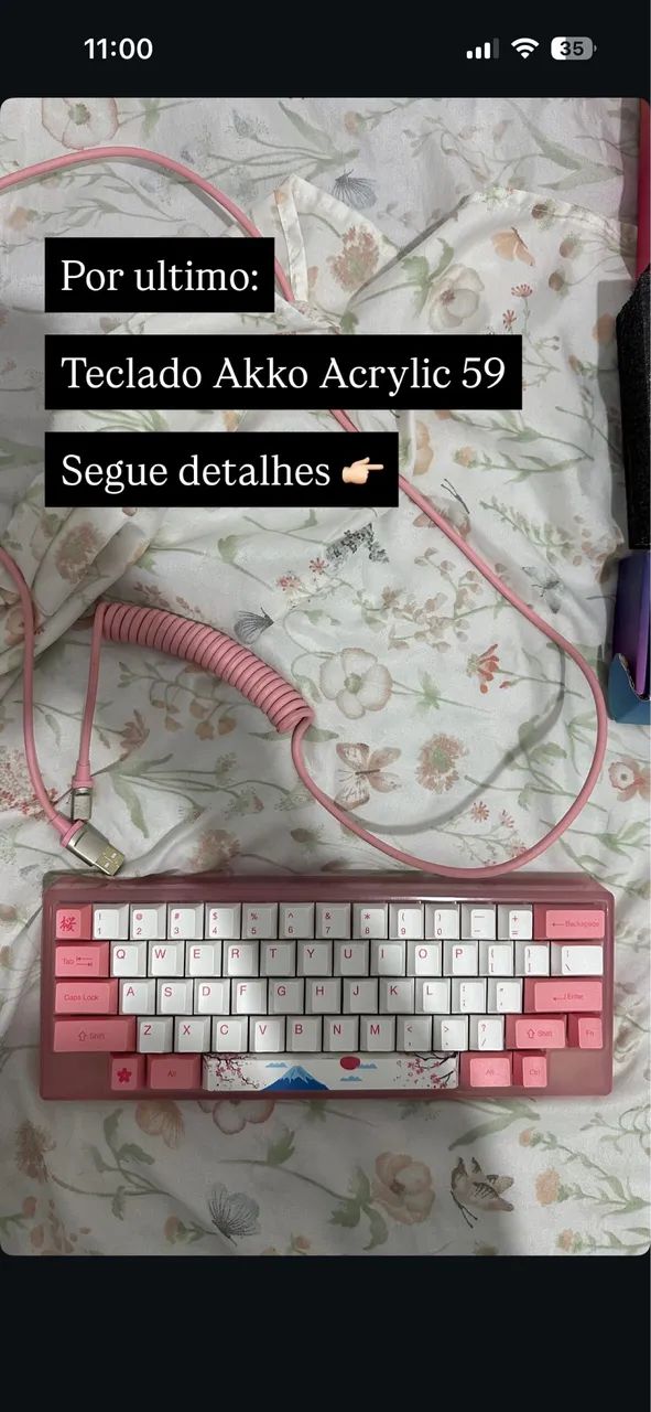 Teclado RGB Akko Acrylic 59
