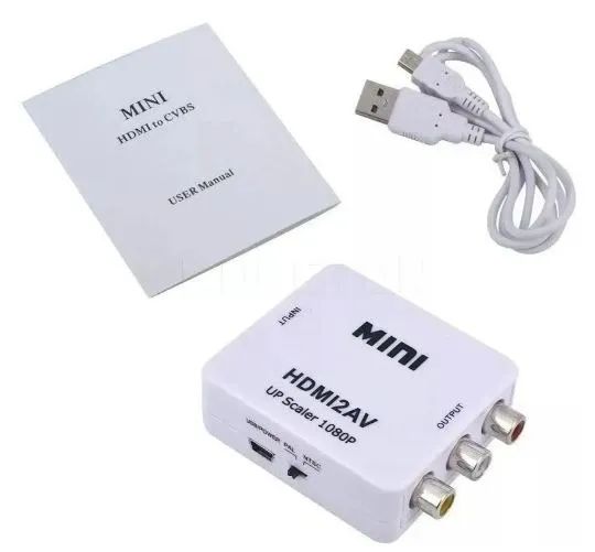 Conversor de hdmi para rca [HDMI2AV] - Lacrado - Foto 2