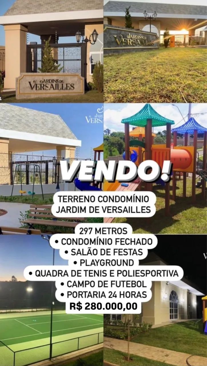 Terreno Condomínio Jardim de Versalhes  - Foto 2