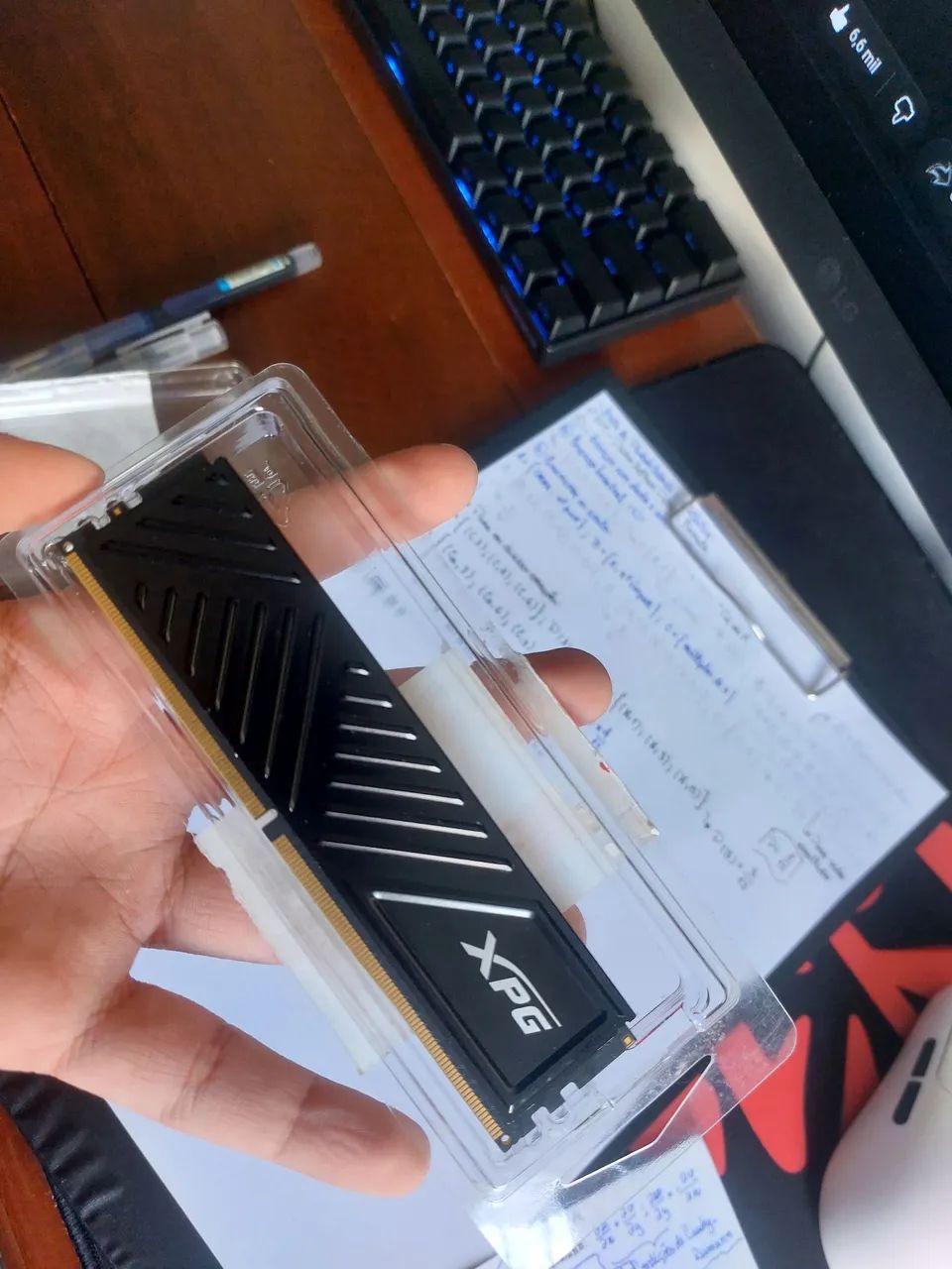 8GB Memória RAM XPG DDR4 3200mHz - Foto 2