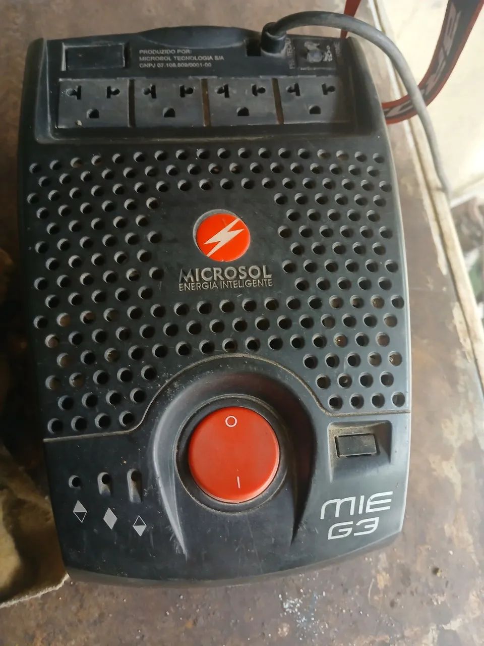 Vendo um estabilizador Microsol 80 reais * - Foto 2
