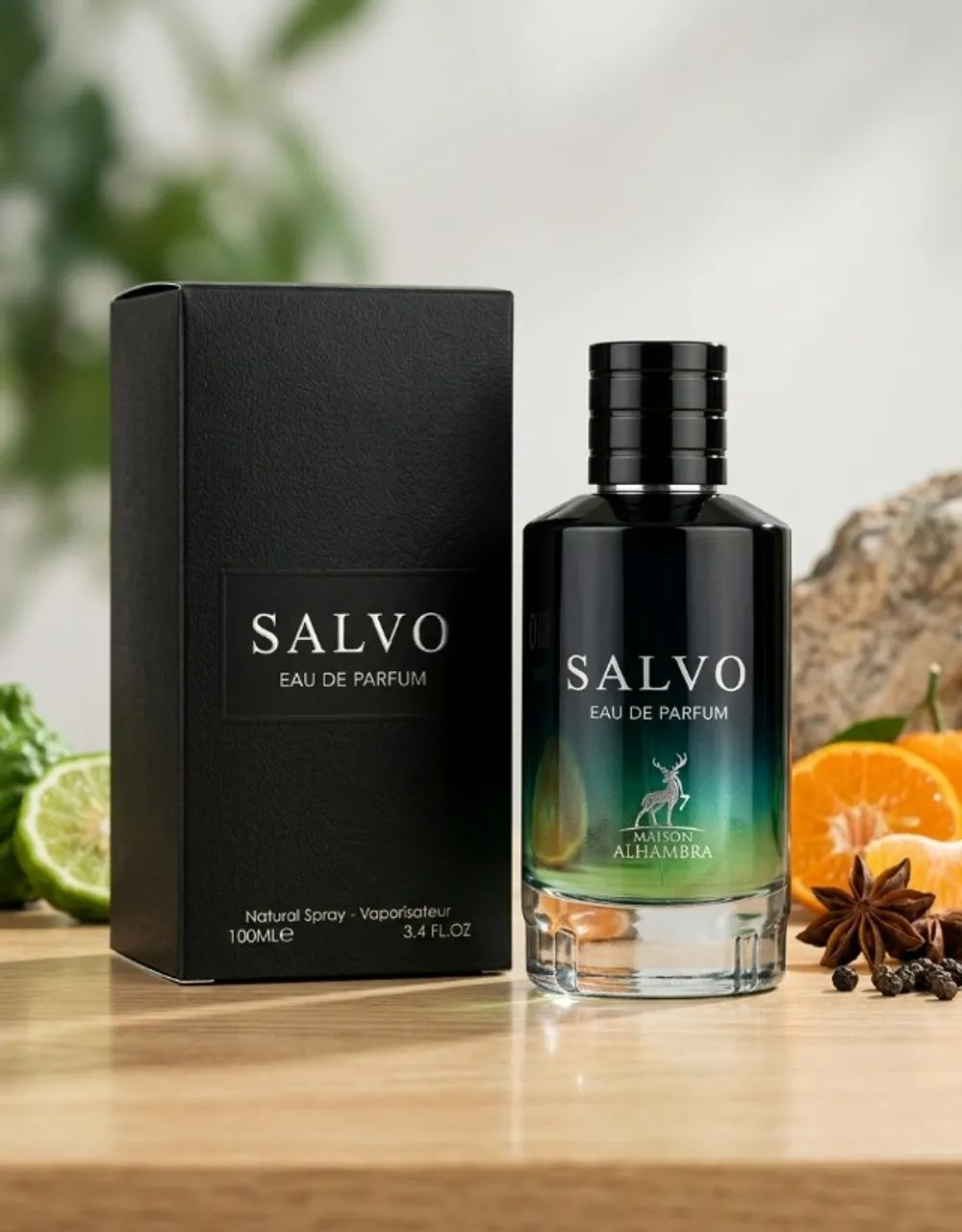 Perfume Salvo Maison Alhambra Eau de Parfum Masculino 100ml 