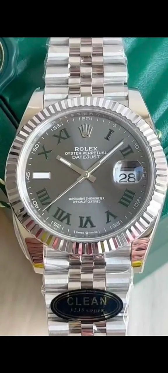 ROLEX DATE JUST WIMBLEDON/ 40 MM/ S.C - Foto 2