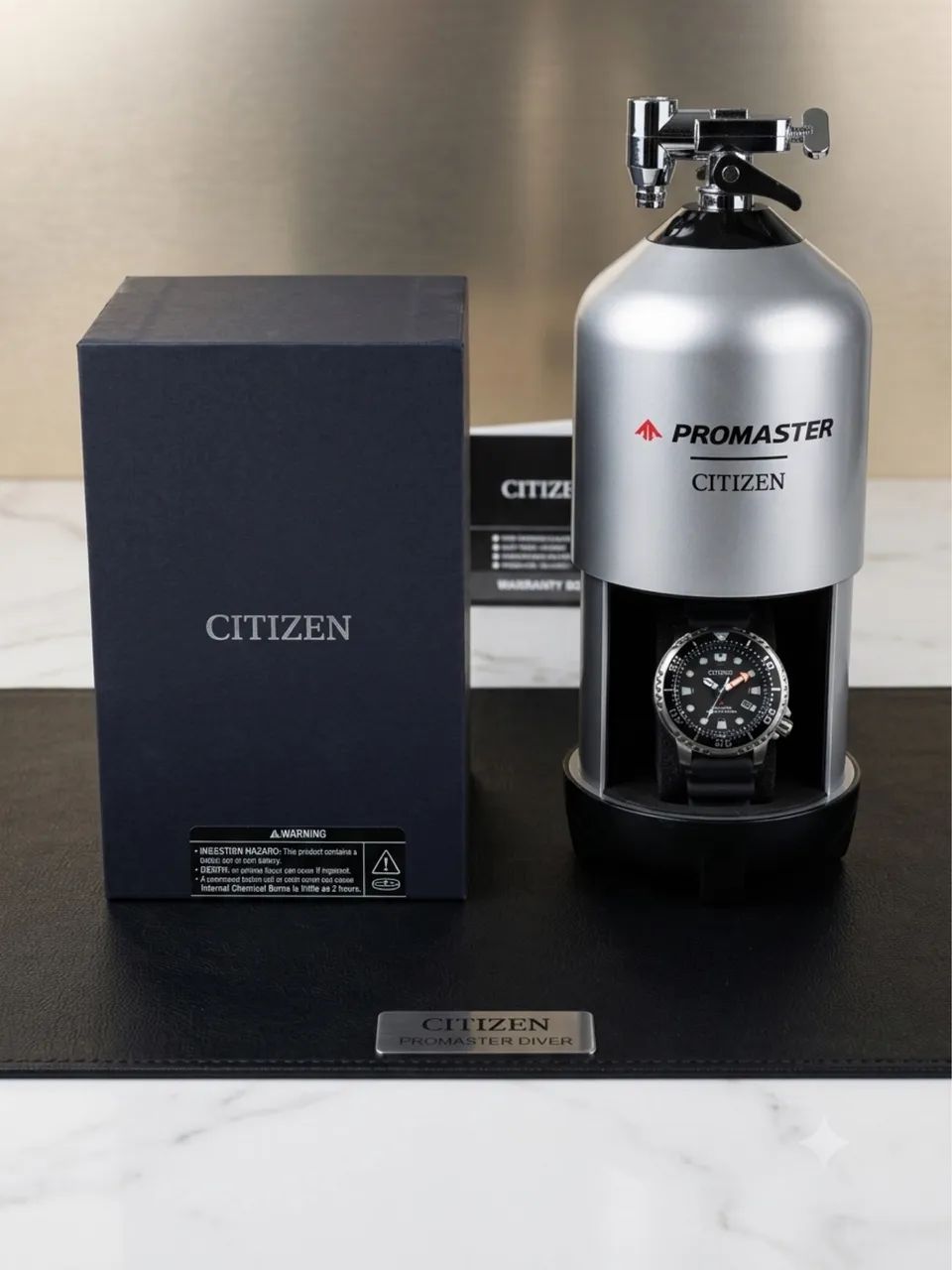 Relógio Citizen Promaster Eco Drive Com Cilindro Novo