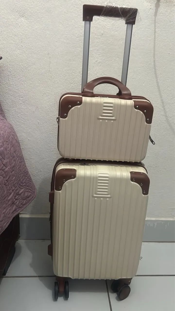 Vendo kit mala 8kg + Frasqueira 