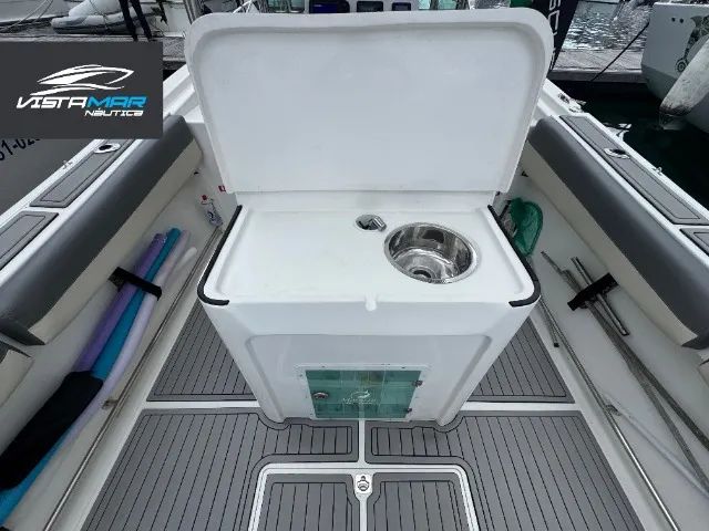 Lancha Zeta 26 pés coom parelha Mercury 4T (Ñ Fishing, Victory, Wellcraft) - Foto 10