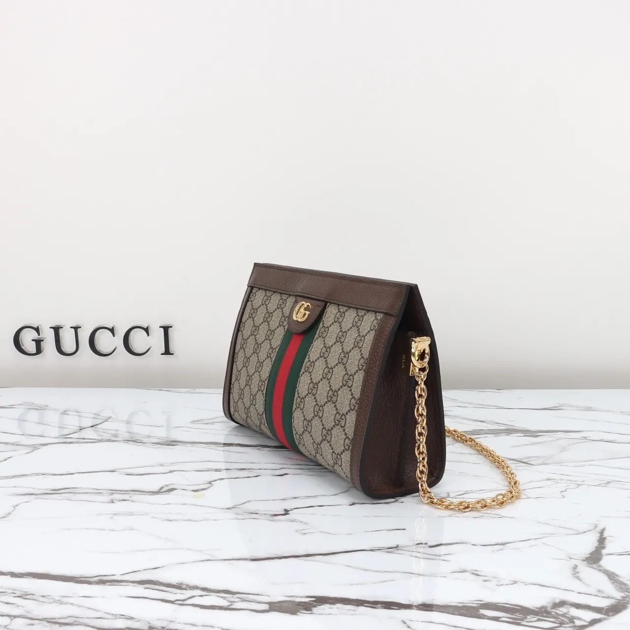 Bolsa de Luxo Gucci em couro  - Foto 5