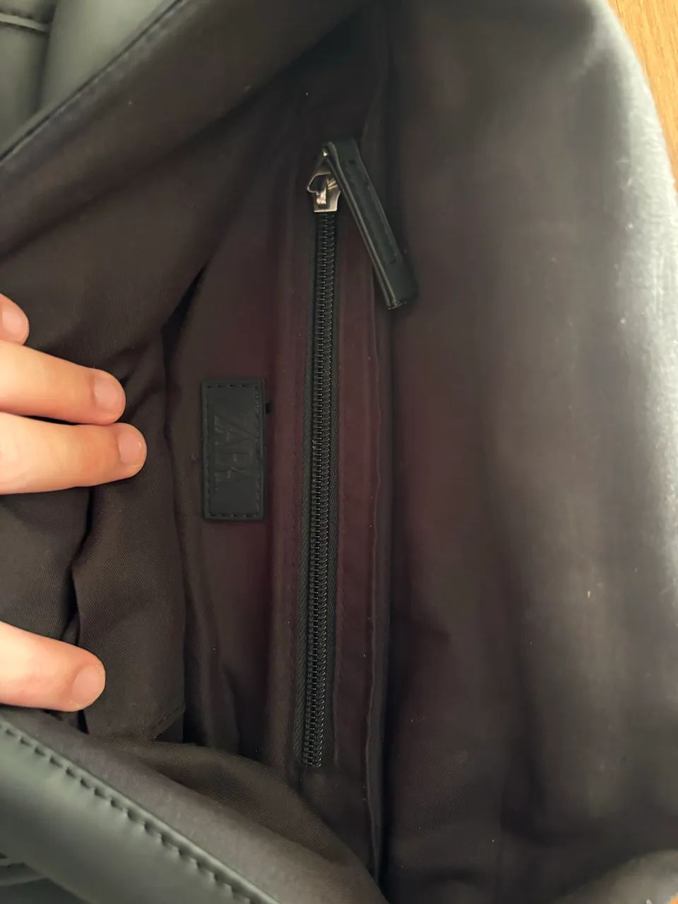 Mochila preta original ZARA - Foto 5