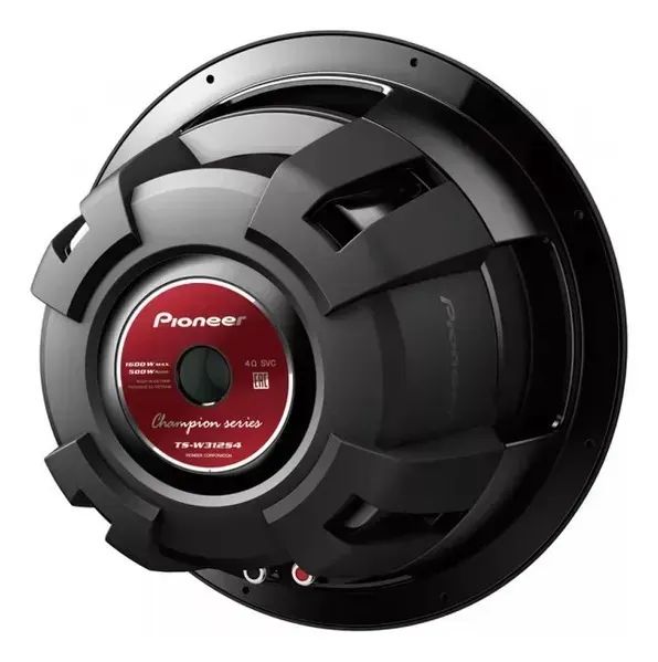 Subwoofer Pioneer Bass Car  Original novo 1600w 12 polegadas - 30 cm TS-W312s4 - Foto 2
