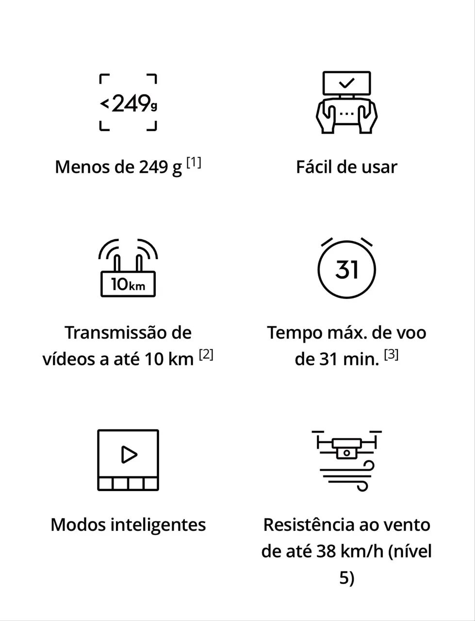Drone DJI Mini 4 Fly More Combo Novo - Foto 2
