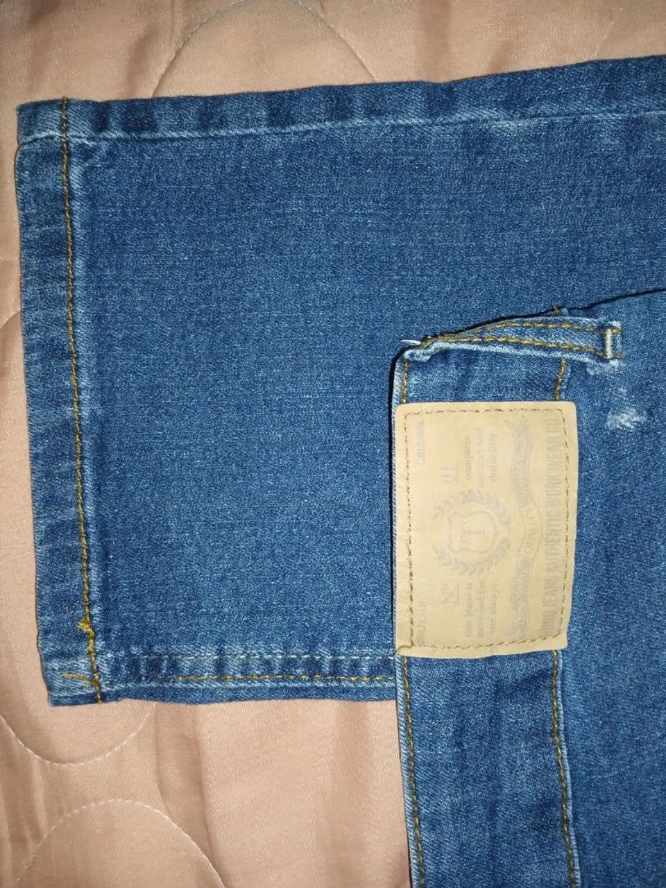 Calça skinny jeans masculina 44