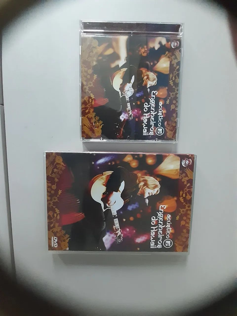 Combo cd e dvd Engenheiros do Hawaii acustico 