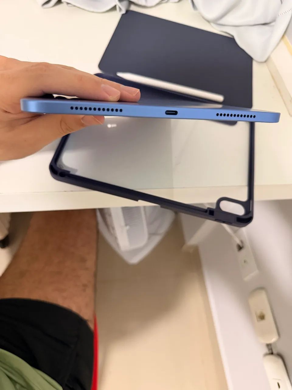 ? iPad 11ª Geração 128GB Azul ? Completo e na Garantia Apple!