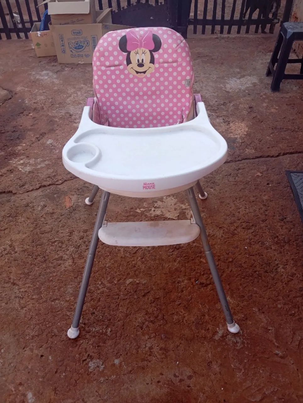 Cadeirinha de alimentação Minnie - Foto 4