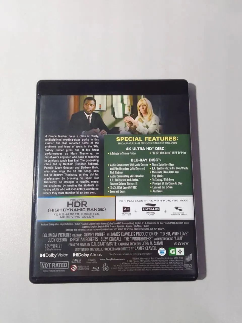 Blu-Ray 4k Ao Mestre com Carinho (1967) Legendado - Foto 2