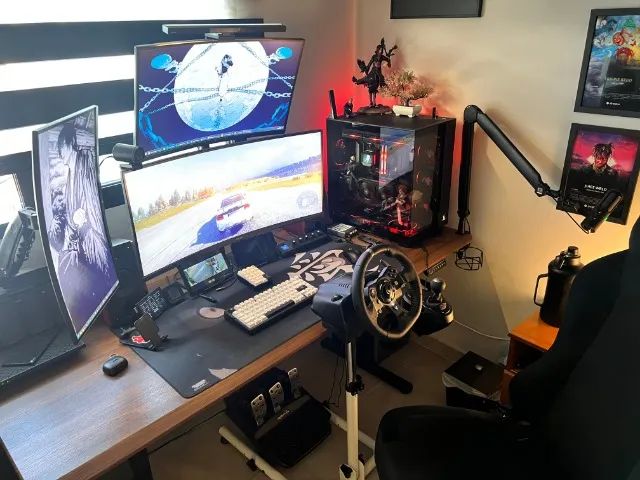 Volante Logitech G920 + Câmbio + Suporte - Foto 6