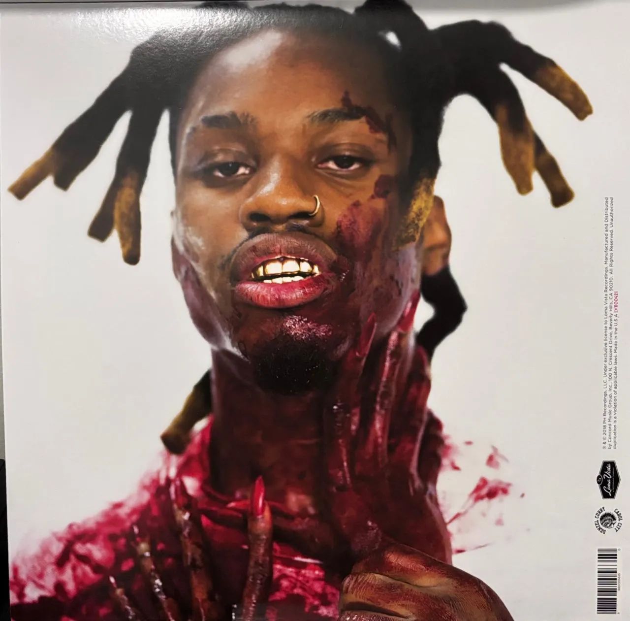 Denzel Curry TA13OO Lp 2018 Red Vinyl - Foto 2