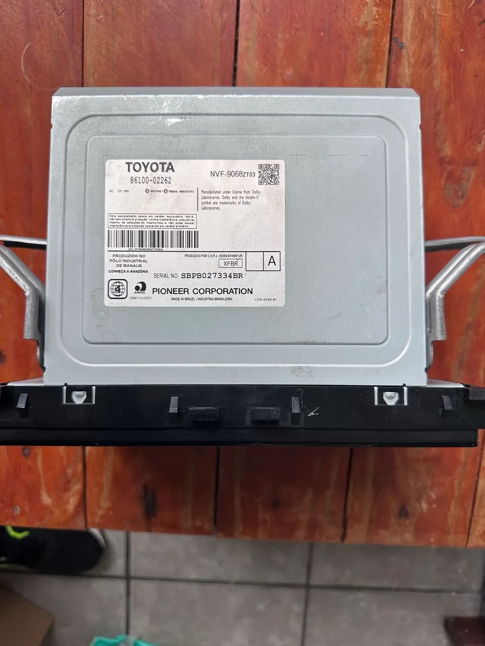 Central multimídia original Corolla 2018 a 2020 Original - Foto 2