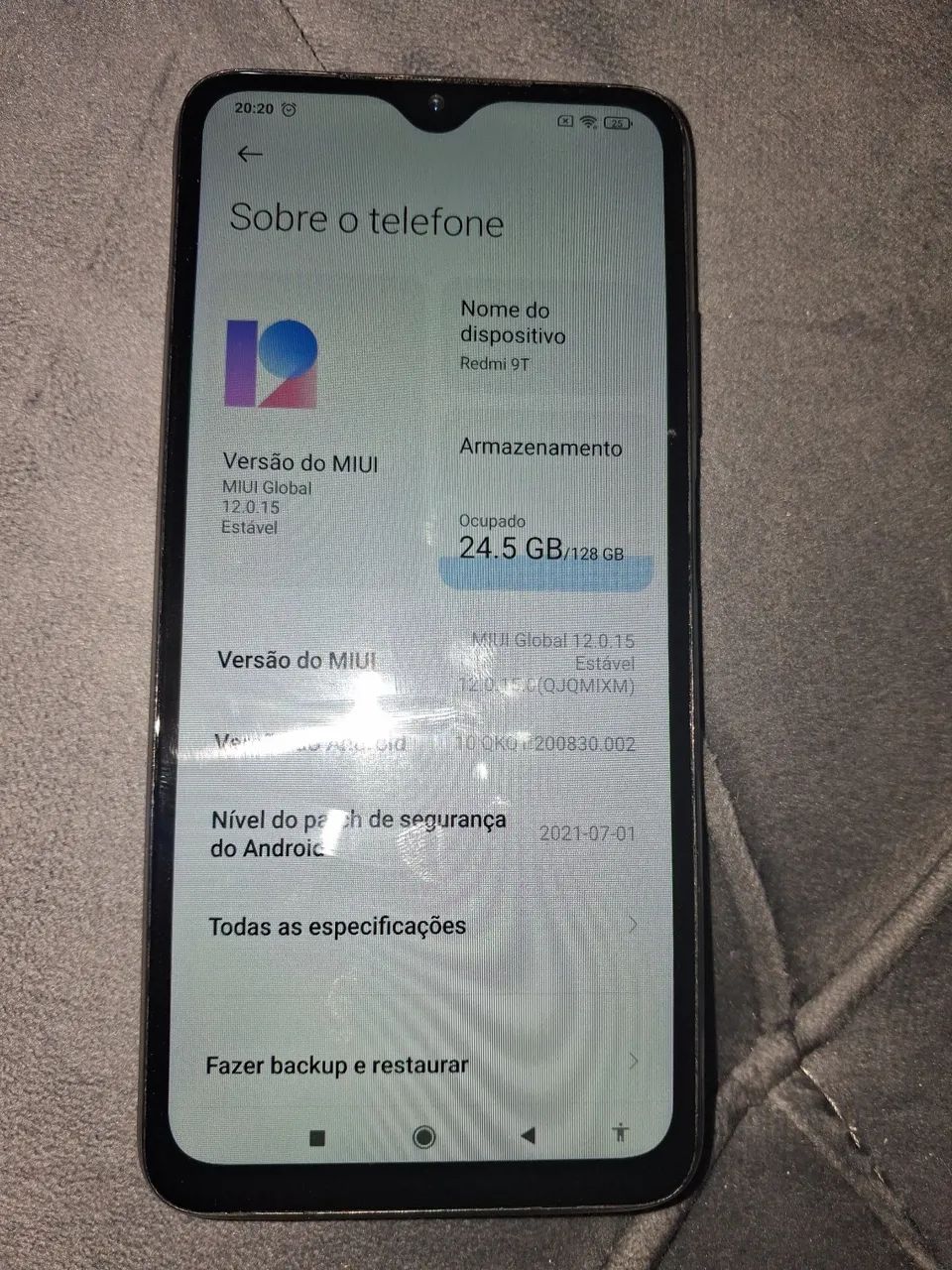 Vendo redmi 9t 128 memória  - Foto 5