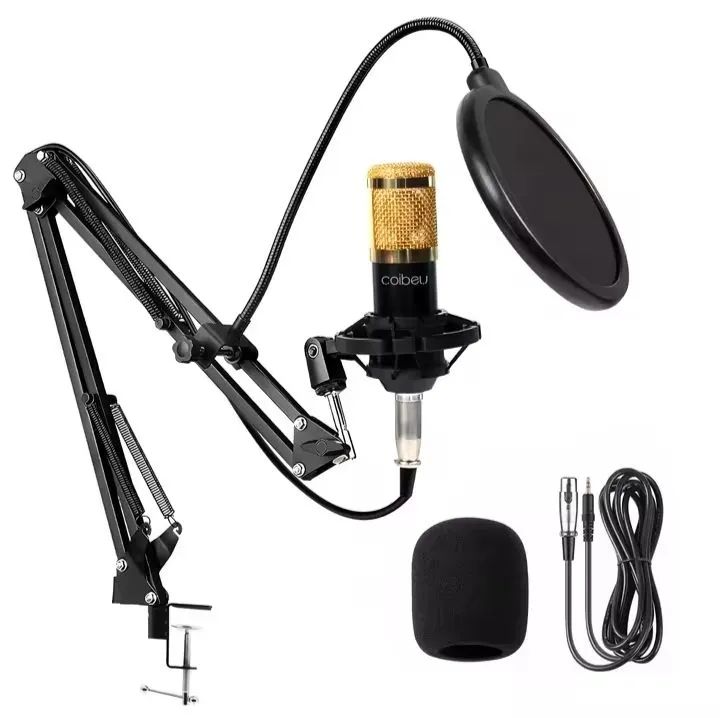 Microfone Condensador Com Braço Articulado para Lives  - Foto 3