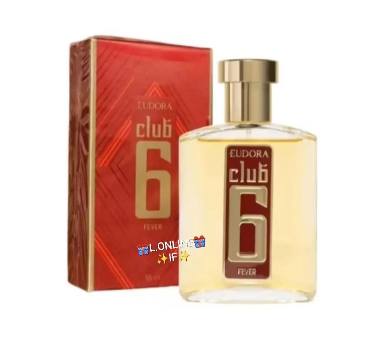 PERFUME CLUB 6 FEVER 95ML EUDORA 