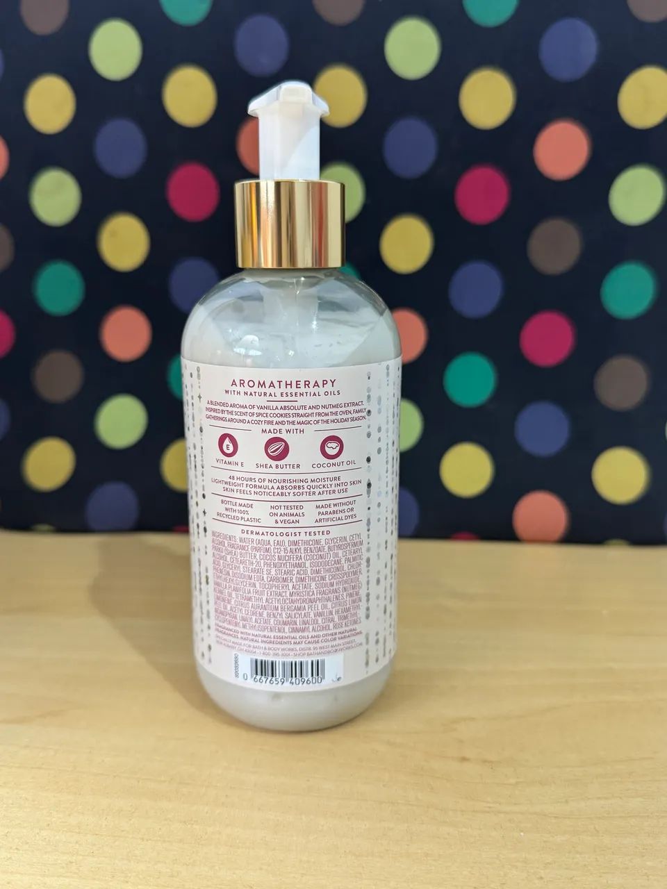 Body Lotion Aromatherapy Vanilla & Nutmeg - Bath & Body Works - Foto 3
