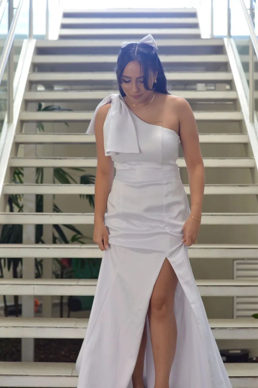 Vestido de noiva com laço  - Foto 2