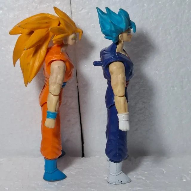 Kit 2 Bonecos Dragon Ball - Bootleg Clássico (Alavanquinha) - Foto 2