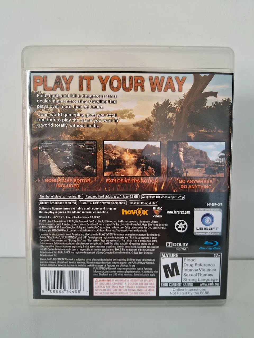 FARCRY 2 - PS3 - Completo - Ótimo Estado - Foto 2