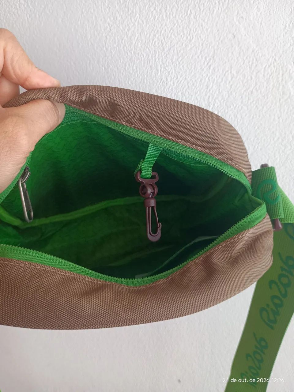 Bolsa 361 Rio 2016 marrom  - Foto 3