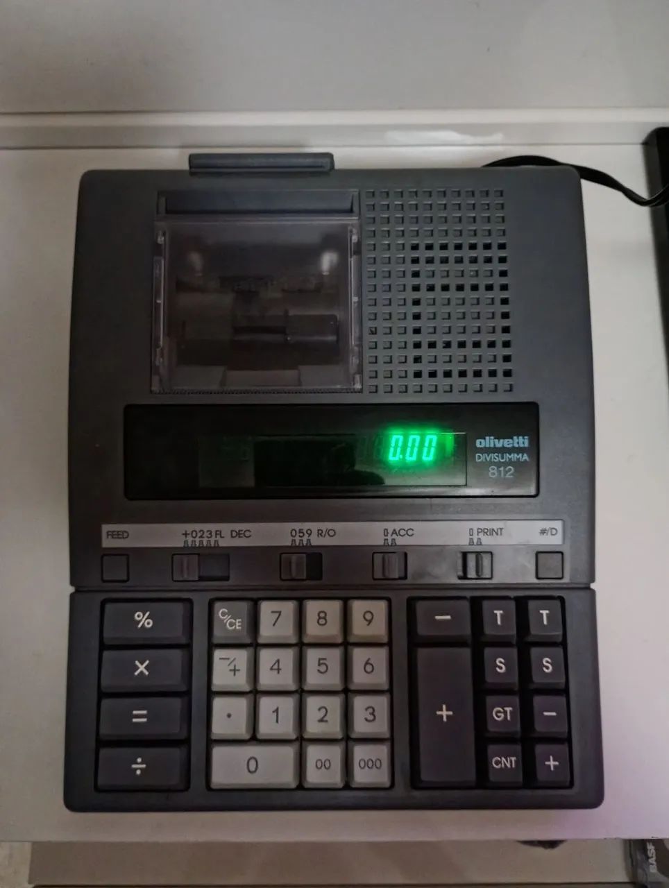 Calculadora digital Olivetti divisuma 812 - Foto 2